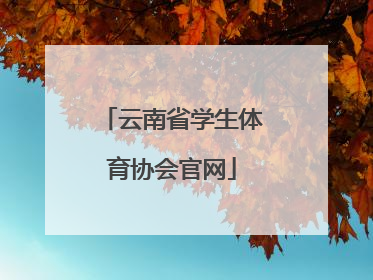 「云南省学生体育协会官网」江苏省学生体育协会官网